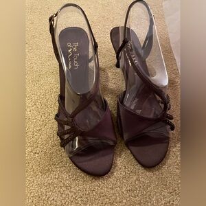Geena Chocolate Heels
